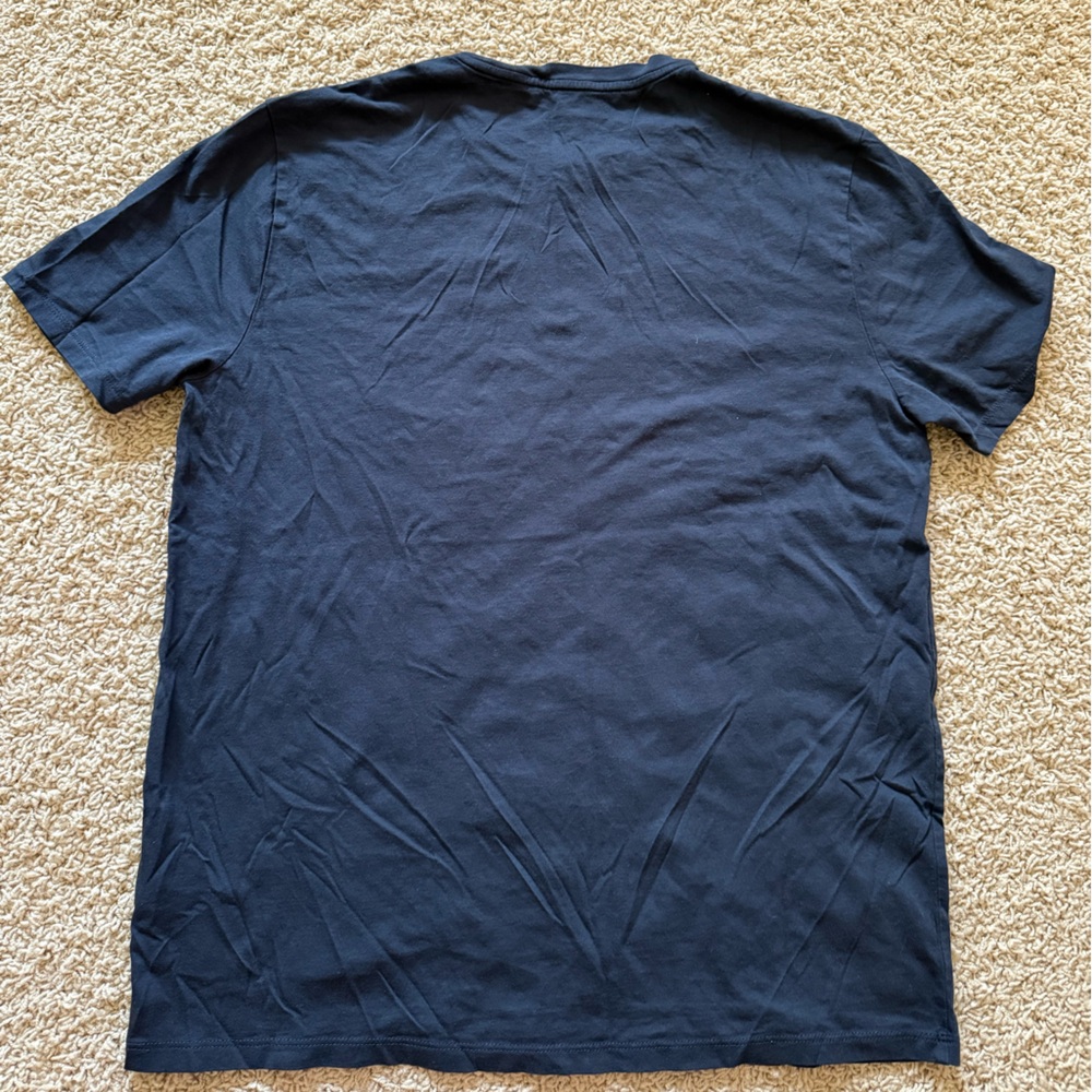 Vince Dark Navy Blue Short Sleeve Tee - Picture 5 of 5